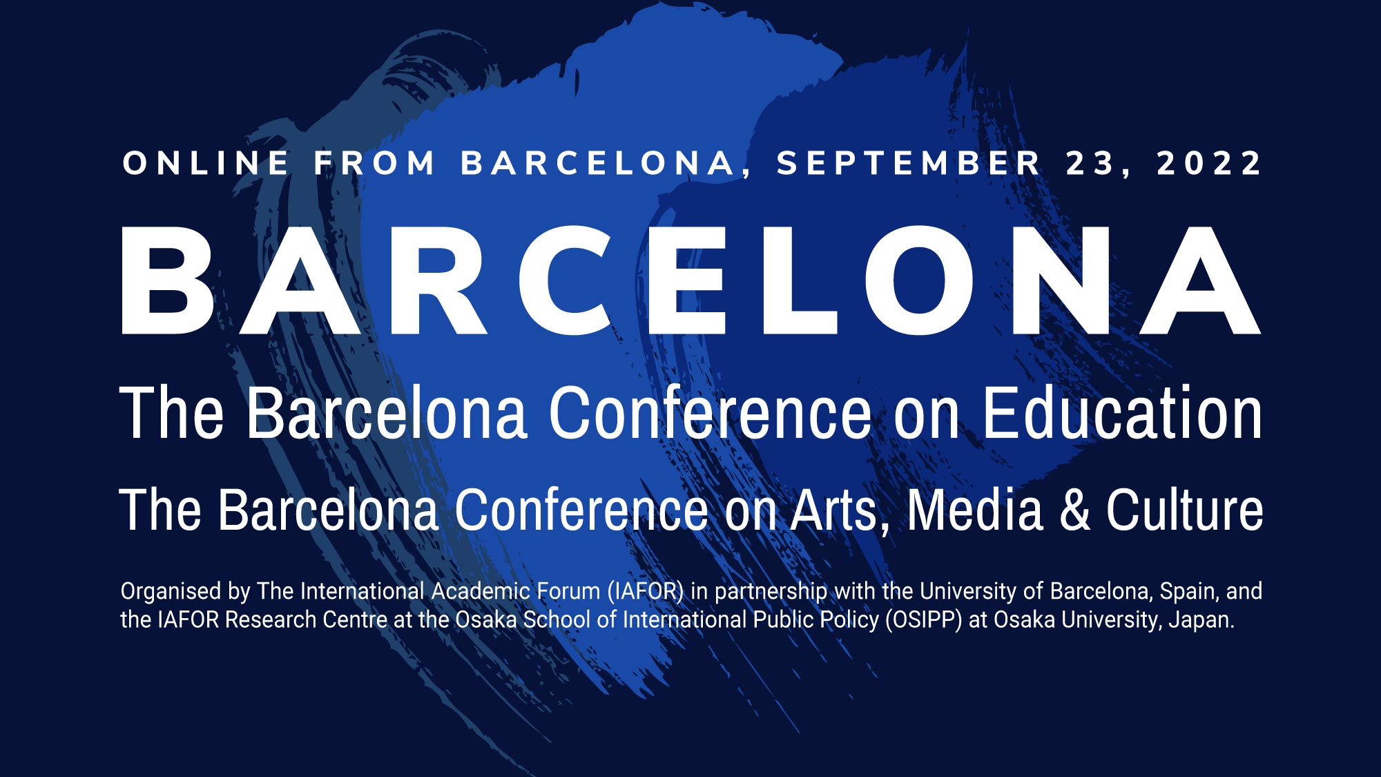 BCE2022 The Barcelona Conference on Education (BCE)