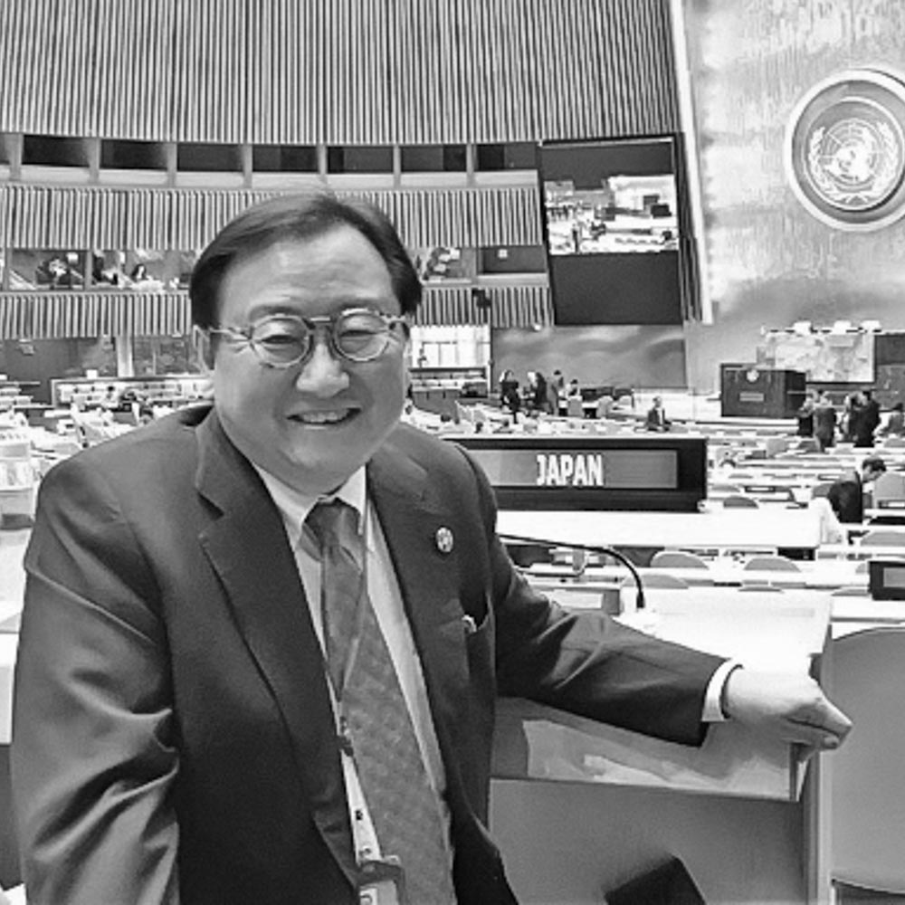 Toshiya Hoshino, UN Inspectorate General, Immediate Past President of IAFOR, and former Japanese Ambassador to the UN